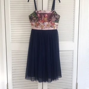 Anthropologie fairy tale evening dress